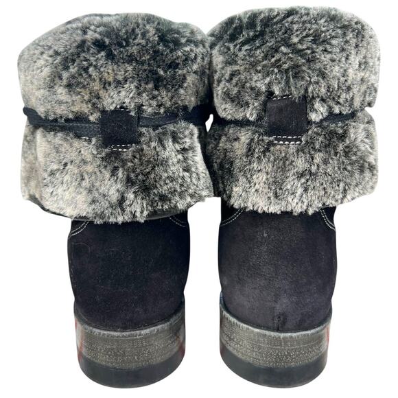 Taos Women’s Wonderland Black Suede Lined Lace Up Boot Size US 8.5 - Picture 8 of 11